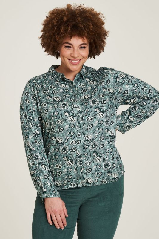 EcoVero Bluse - paisley flower